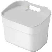 Curver Poubelle Ready to Collect 5 L, blanche