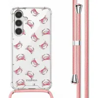 IMoshion étui design avec cordon pour le Samsung Galaxy S24 - Aquarelle crabe