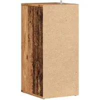vidaXL Armoire à chaussures vieux bois 32x35x70 cm bois d'ingénierie