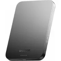 Sharge Magnetic Powerbank 5K BLA (5000 mAh, 20 W, 19.25 Wh), Chargeur de secours, Noir
