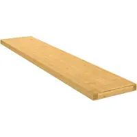 vidaXL Étagère murale 100x20x2,5 cm bambou