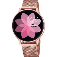 Lotus Montre digitale or rose