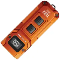 Nitecore TUP2 Alloy Orange, lampe de poche porte-clé rechargeable, 1200 lumens