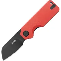 Kubey Couteau pliant Boxer Linerlock Red