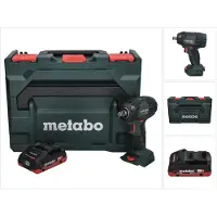 Metabo SSW 18 LTX 300 BL Visseuse à chocs sans fil 300Nm 1/2" 18V Brushless + 1x Batterie 4,0Ah + Coffret - sans chargeur (602395840)