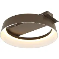 Globo Lampe de plafond élégante Syrakus Café brun