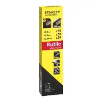 Stanley Électrodes de soudage Stanley Rutile SET 50-50-30 pièces