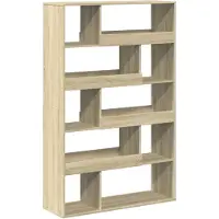 vidaXL Bibliothèque chêne sonoma 100x33x156,5 cm bois d'ingénierie