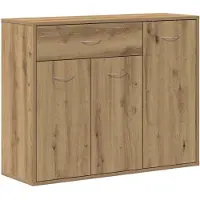 vidaXL Sideboard Chêne Artisan 88x30x70 cm Bois composite