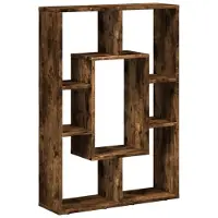 vidaXL Bibliothèque chêne fumé 63x20x90 cm bois d'ingénierie