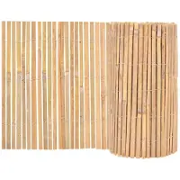 vidaXL Clôture de jardin bambou 1000Ã50 cm