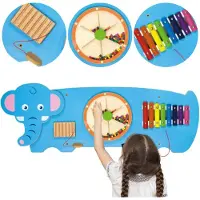 Viga Tableau sensoriel et manipulatif « Éléphant » – Montessori