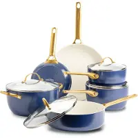 Greenpan Padova Batterie de Cuisine 10 Pièces Oxford Blue