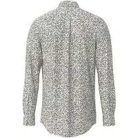 Fynch&Hatton Casual Fit Chemise marron, Fleurs