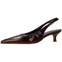 Manfield Escarpins marron