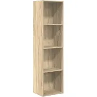 vidaXL Bibliothèque chêne sonoma 40x30x152 cm bois d'ingénierie