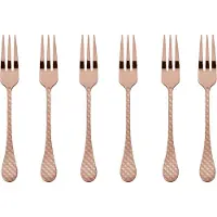 Sambonet Fourchette à Gâteau Sambonet Taormina PVD Copper (6-Pieces)