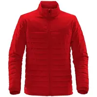 Stormtech QX-1 | Hommes Nautilus Quilted Jacket, Imperméabilité : 600mm - Couleur : Bright Red - Taille : L