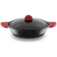 Castey Casserole Short+lid 24 Cm