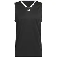 Adidas T-Shirt fonctionnel 'Legends' noir / blanc