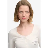 Superdry T-shirt à Manches Longues Athletic Button Down