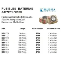Blue Sea Systems Fuse Terminal 250a Vert