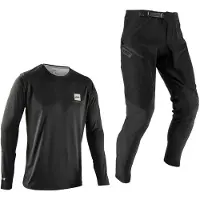 Leatt Gravity 1.0 Long Sleeve T-shirt Noir 120-130 cm Enfants