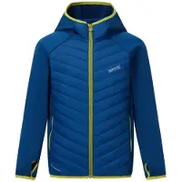 Regatta RKN209 JR ANDERSON HY Veste hybride enfant, Bleu Vert, 14 ans