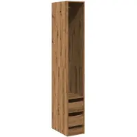 vidaXL Armoire Artisan-Chêne 30x50x200 cm Bois composite