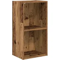 vidaXL Bibliothèque vieux bois 40x30x77 cm bois d'ingénierie