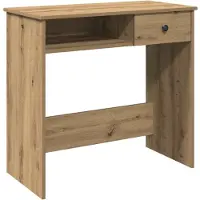 vidaXL Bureau Artisan-Chêne 80x40x75 cm Bois composite