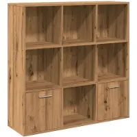 vidaXL Bibliothèque chêne artisanal 98x29x97,5 cm bois d'ingénierie