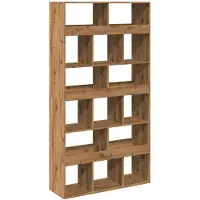 vidaXL Bibliothèque chêne artisanal 100x33x187,5 cm bois d'ingénierie