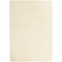 vidaXL Tapis Shaggy à poils longs NAVARRA crème 160x230 cm polyester