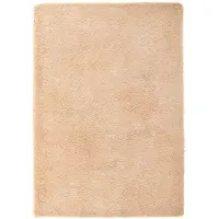 vidaXL Tapis shaggy à poils longs NAVARRA beige 240x340 cm polyester
