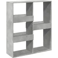 vidaXL Cloison de séparation gris béton 100x33x115cm bois d'ingénierie
