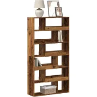 vidaXL Bibliothèque vieux bois 100x33x187,5 cm bois d'ingénierie