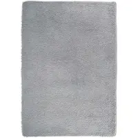 vidaXL Tapis shaggy à poils longs NAVARRA gris clair 240x340 cm