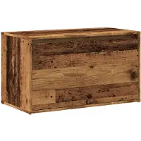 vidaXL Banc d'entrée 80x40x45 cm vieux bois bois d'ingénierie