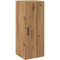 vidaXL Armoire murale Artisan-Chêne 34,5x34x90 cm Bois composite