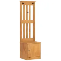 vidaXL Portemanteau SANDNES 45x40x159,5 cm bois massif pin