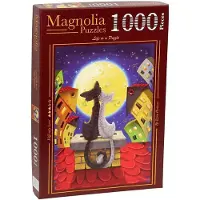 Magnolia Puzzle Cats on the Roof - 1000 pièces