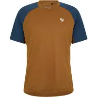 Ziener Nemuel Short Sleeve T-shirt Marron 48 Homme