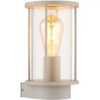 Globo Lampe murale extérieure Gracey brun sable
