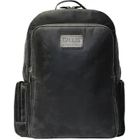 Gillis London Trafalgar Sac à Dos en Cuir II Vintage Noir