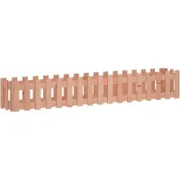 vidaXL Lit surélevé design clôture à lattes 200x30x30 cm bois massif douglas