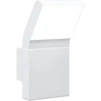 vidaXL Applique murale d'extérieur LED Blanc Aluminium moulé sous pression