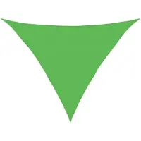 vidaXL Voile d'ombrage 160 g/m² Vert clair 2,5x2,5x3,5 m PEHD