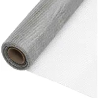 vidaXL Moustiquaire en acier inoxydable 60x1000 cm argenté