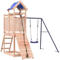 vidaXL Aire de jeux d'extérieur bois massif de douglas